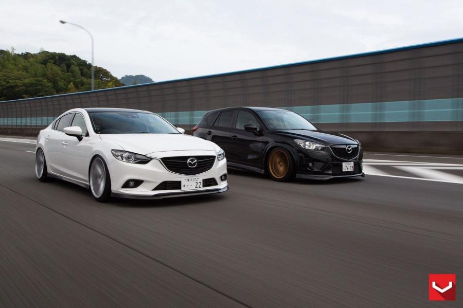  Mazda CX-5 on Vossen Wheels 2015 года  (фото 8 из 10)